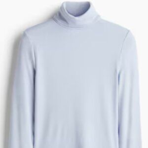 Ribbed Turtleneck Shirt